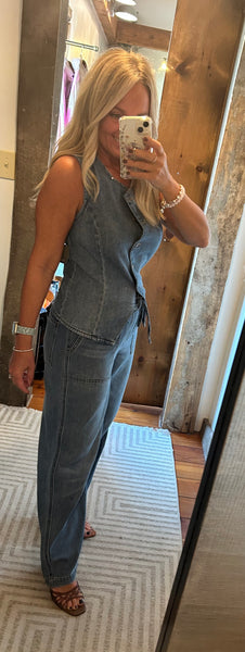 Willow High Rise Barrel Jean