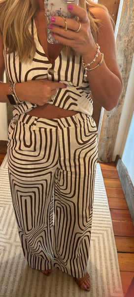 Joie Patterned Trouser