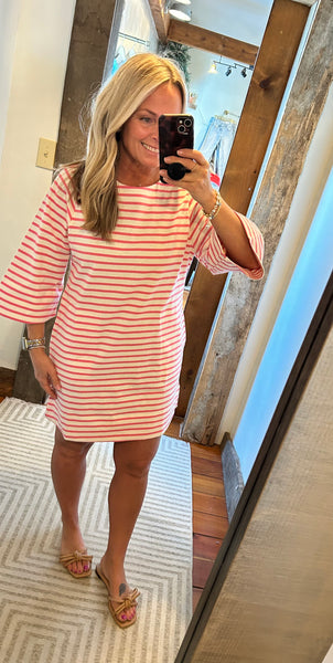Ingrid Stripe Mini Dress