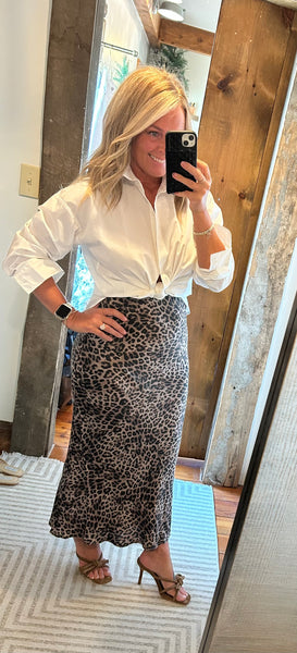 Elevated Poplin Button Up