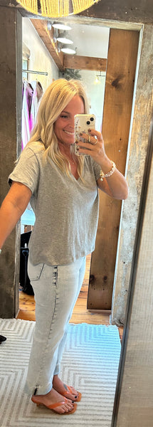 Nomad Slub V Neck Tee