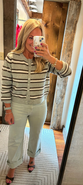 Medina Stripe Cardigan