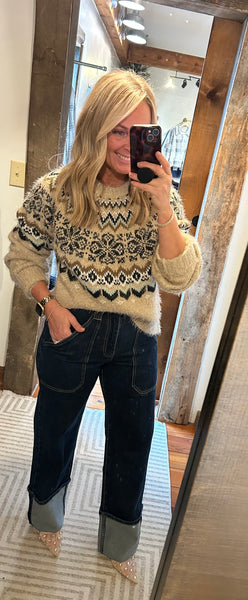 Kenaby Fair Isle Sweater