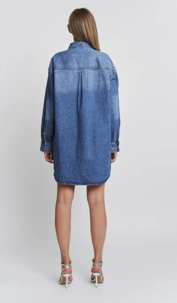 Lexi Denim Shirt Dress