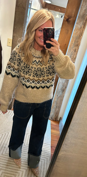 Kenaby Fair Isle Sweater