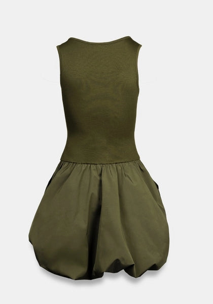 Bria Bubble Hem Mini Dress