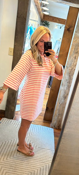 Ingrid Stripe Mini Dress