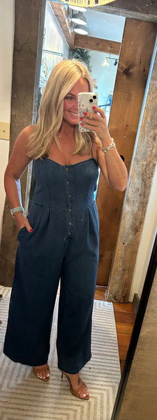 Angel Eyes Denim Jumpsuit