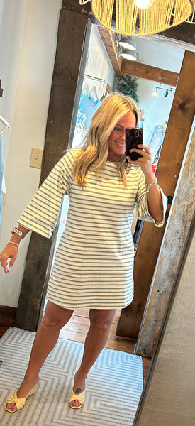 Ingrid Stripe Mini Dress