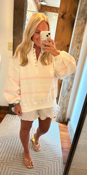 Piper Stripe Pullover
