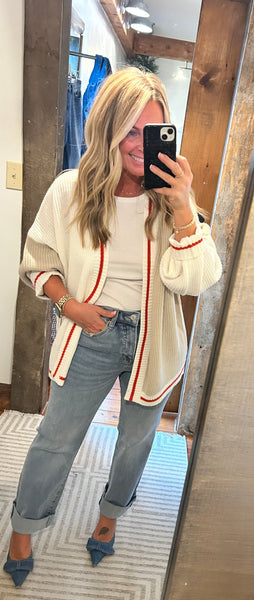 Sunni Color-blocked Cardigan