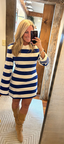 Stella Stripe Mini Dress