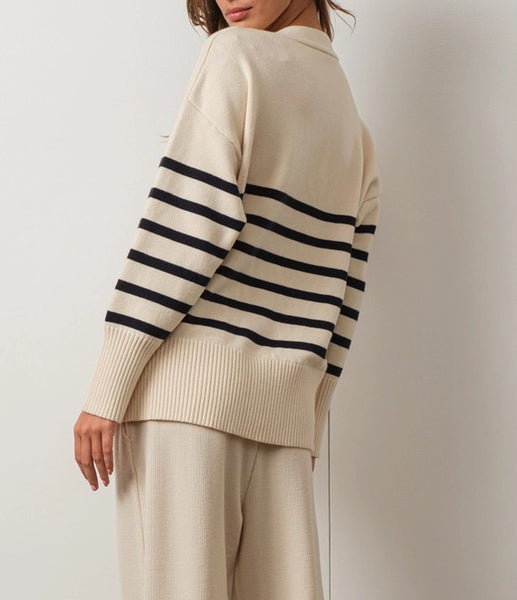 Stella Striped Cardi