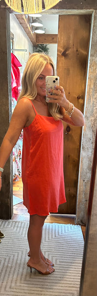 Clara Linen Mini Dress