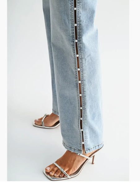 HR Pearl Side Seam Jean
