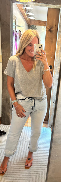 Nomad Slub V Neck Tee