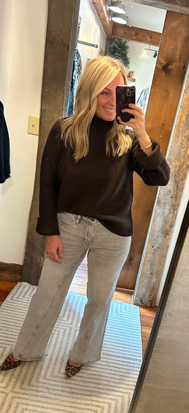 Emerge Funnel Neck Sweater