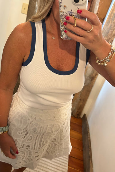 Sirena Colorblock Rib Tank