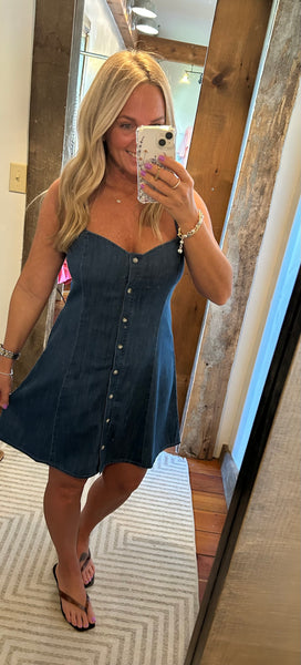 Angel Eyes Denim Dress
