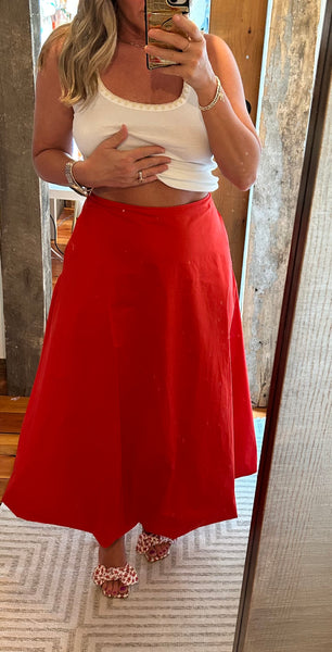 Regal Rose Maxi Skirt
