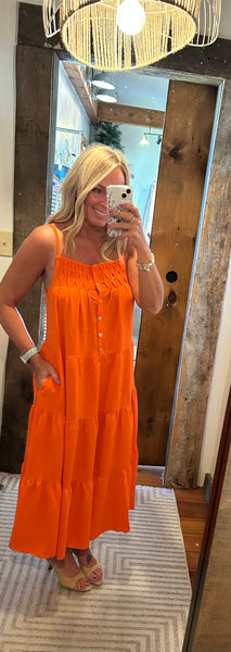 Melody Tiered Midi Dress