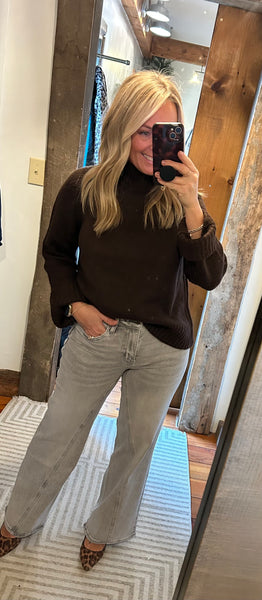 Emerge Funnel Neck Sweater