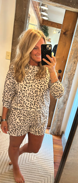 Luxe Leopard Short