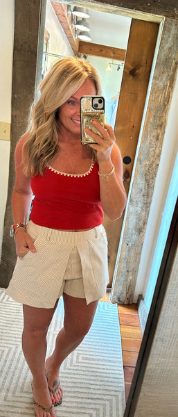 HW Stripe Skort