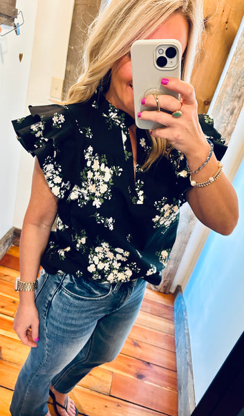 Emery Floral Top