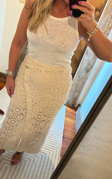 Raquel Lace Skirt