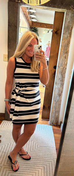 Mattie StripedMini Dress