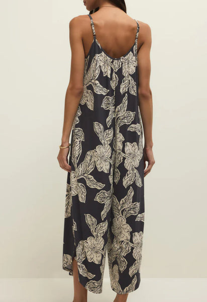 Flared Asha Floral Jumpsuit