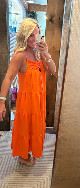 Melody Tiered Midi Dress