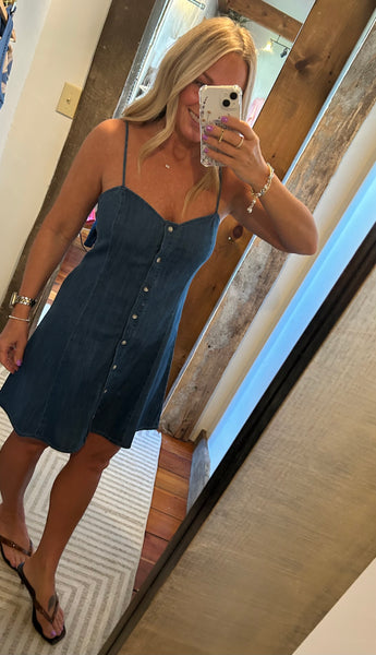 Angel Eyes Denim Dress