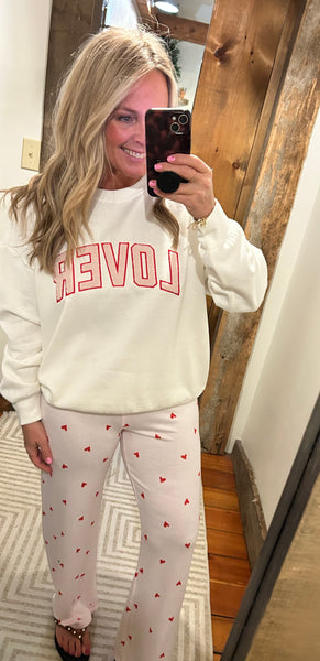 Luxe Heart Pant - The Green Shelf Boutique