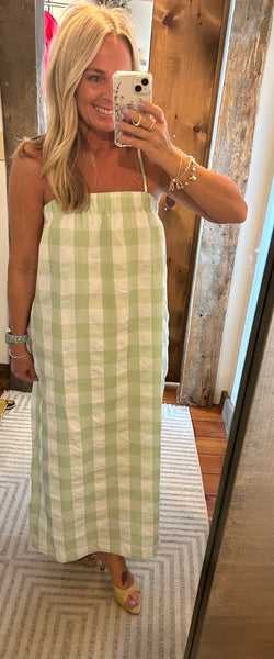 Allie Gingham Midi