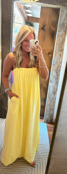 Melody Pleated Maxi Dress