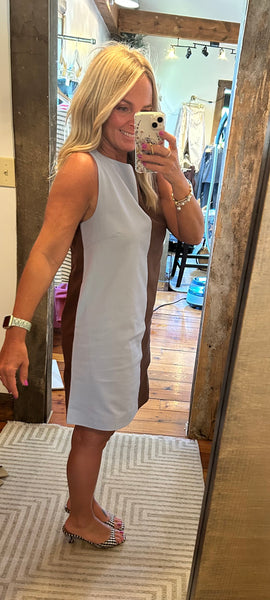 Quinn Color-Block Mini Dress