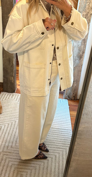 Corduroy Collar Barn Jacket