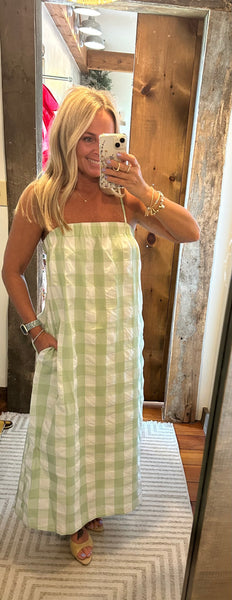 Allie Gingham Midi