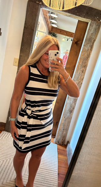 Mattie StripedMini Dress