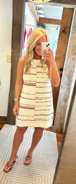 Micha Stripe Knit Dress
