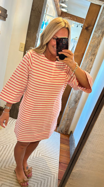 Ingrid Stripe Mini Dress