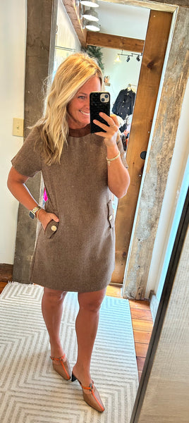 Noble Embrace Mini Dress