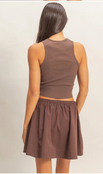 Circle Mini Skirt