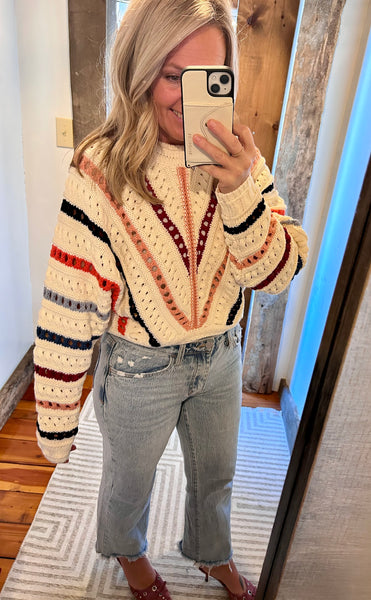 Colette Stripe Sweater