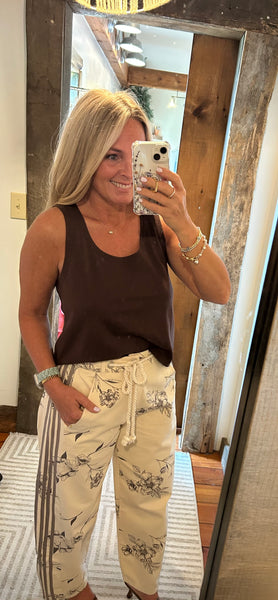 Rosie Cotton Scoop Neck Tank