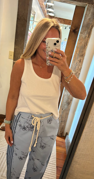 Rosie Cotton Scoop Neck Tank
