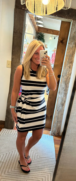 Mattie StripedMini Dress