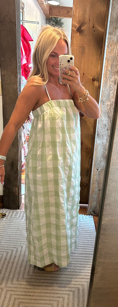 Allie Gingham Midi